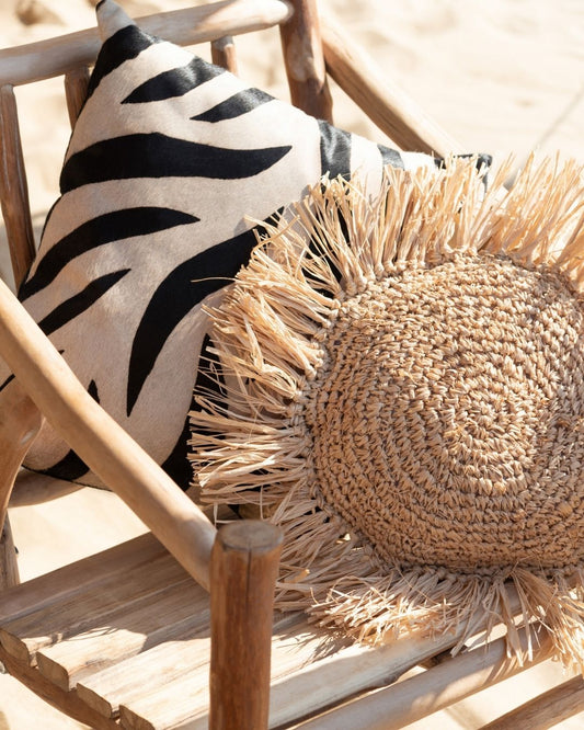 وسادة ديكور "Raffia"