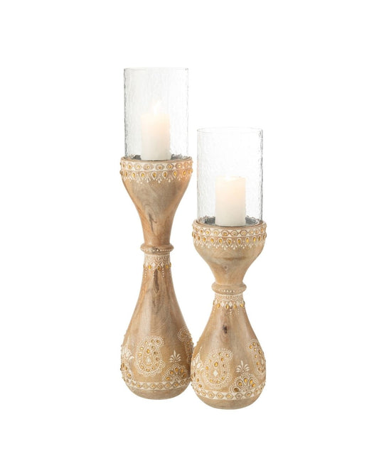 ⁨⁨⁨حامل شموع "Beads" حجم كبير