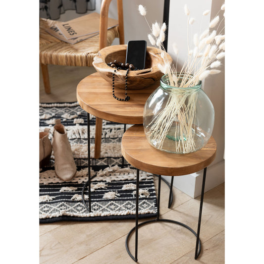 مزهرية" Transparent " خضراء