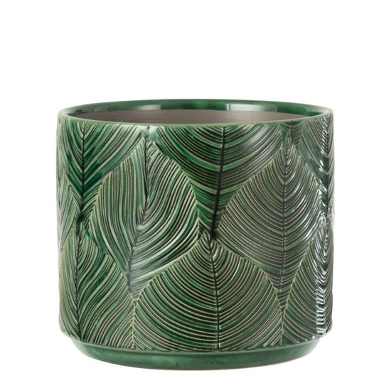 قوارة كراميكا " Tropical" لون أخضر