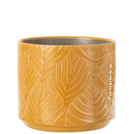 قوارة كراميكا " Tropical" لون أصفر