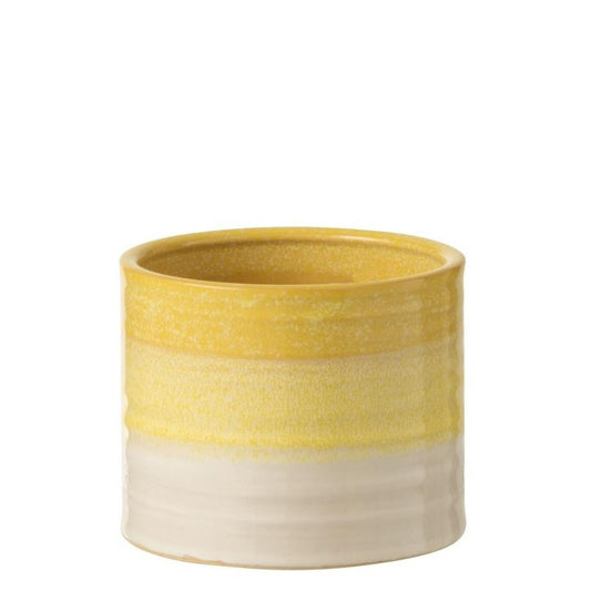 قوارة Fluo أصفر وأبيض