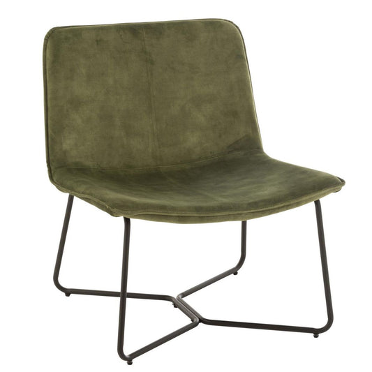 كرسي "Isabel" واسع اخضر