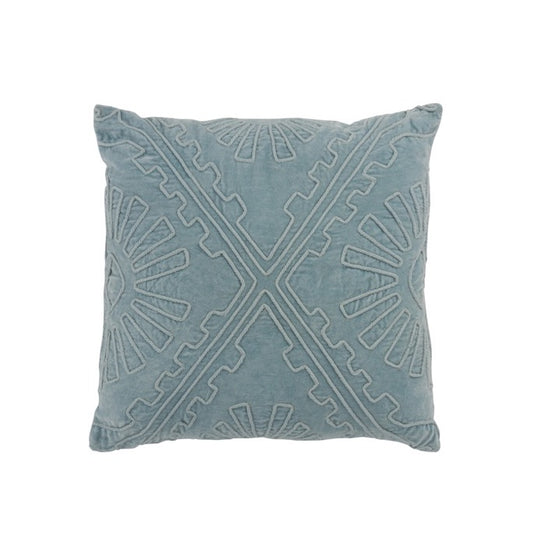 ⁨وسادة "Aztec" أزرق⁩